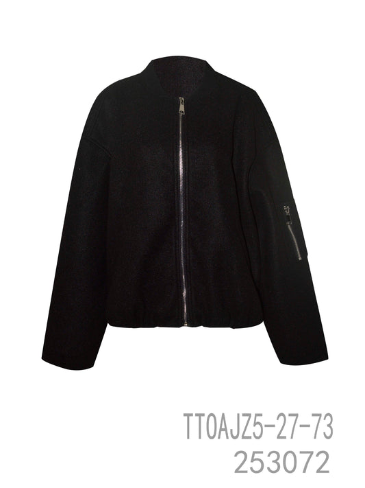 Contrast Trim Jacket