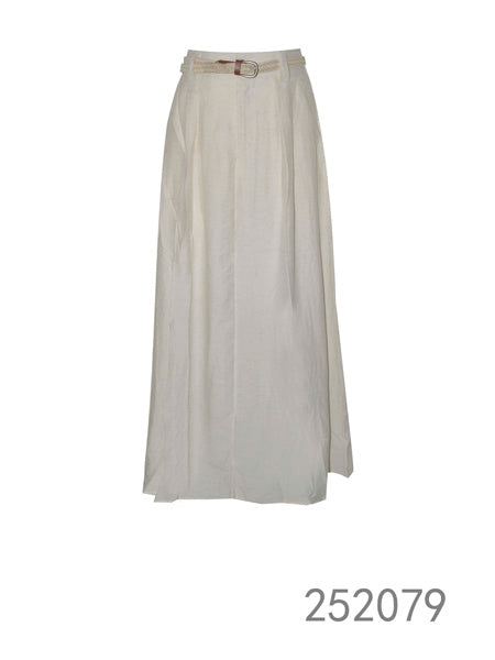 Belted Maxi Skirt