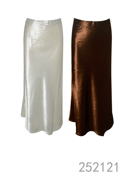 Satin Maxi Skirt