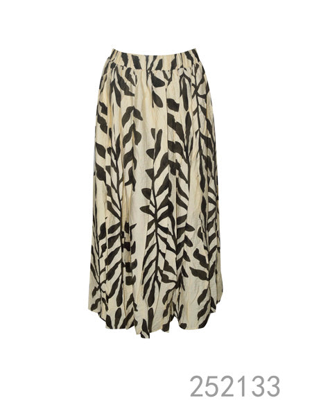Printed Maxi Skirt