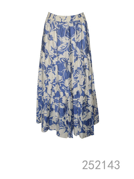 Floral Print Maxi Skirt
