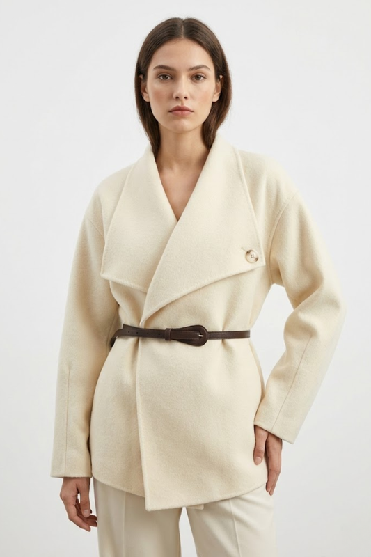 Belted Wrap Coat