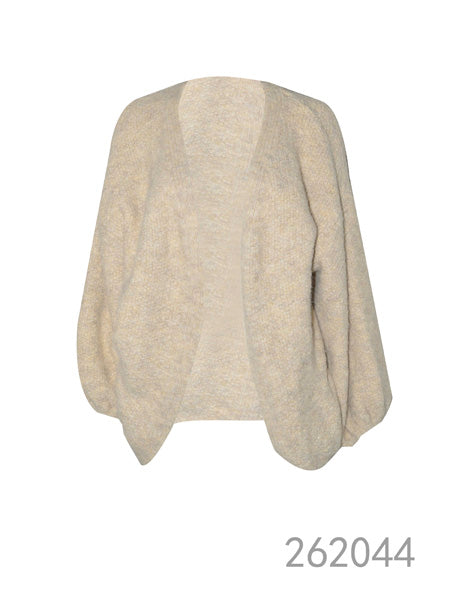 Open Front Knit Cardigan