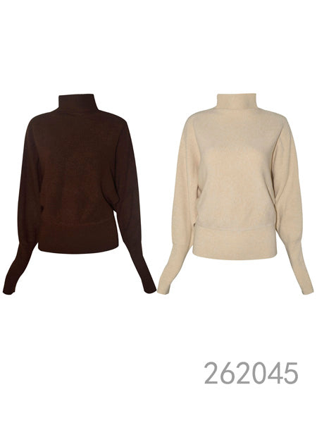 Turtleneck Knit Sweater