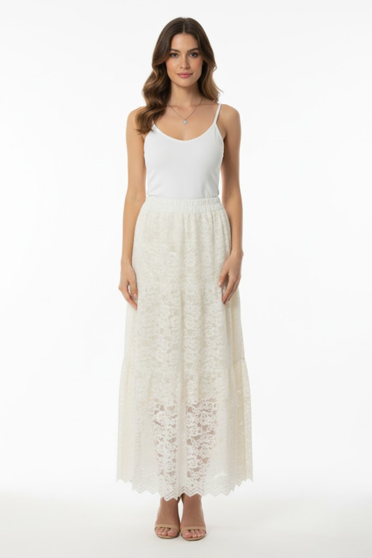 Lace Maxi Skirt