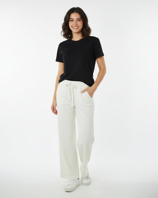 Relaxed Drawstring Knit Pants