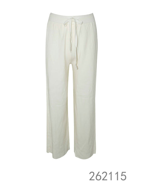 Relaxed Drawstring Knit Pants