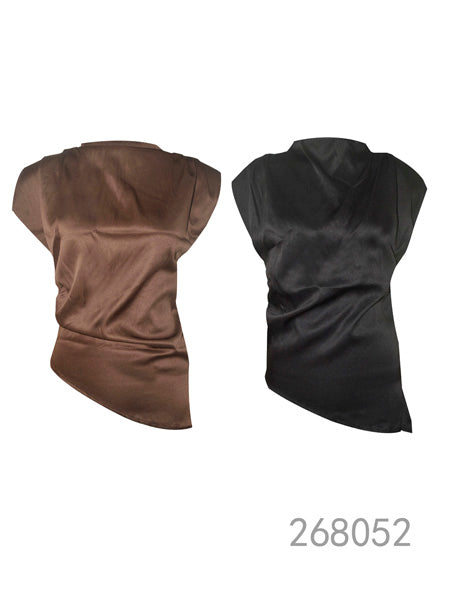 Asymmetrical Draped Top