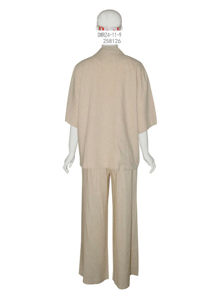 Two-Piece Relaxed Suit Set