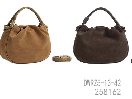 Suede Shoulder Bag