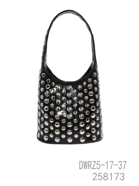 Tudded Bucket Bag