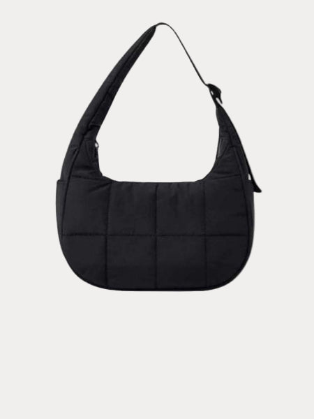 Black Quilted Shoulder Bag