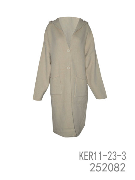Hooded Longline Coat