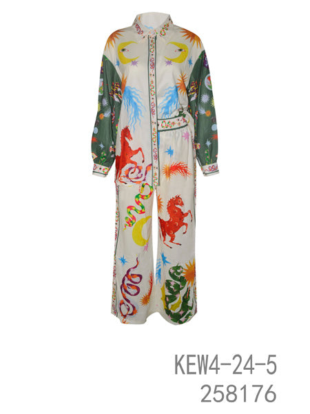 Printed Maxi Co-ords