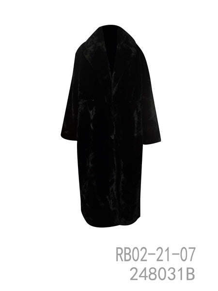 Long Faux Fur Coat