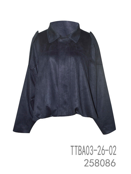 Oversized Suede Jacket