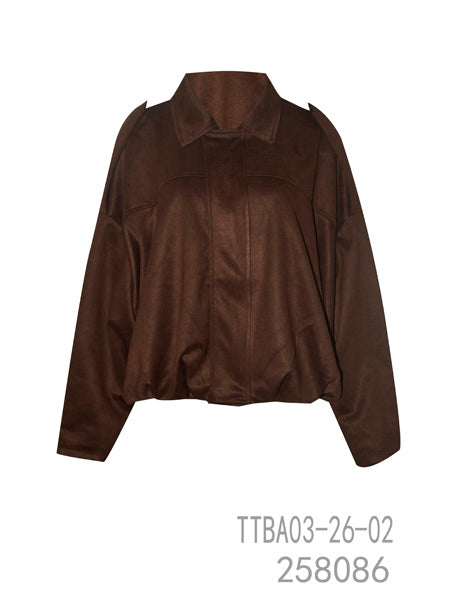 Brown Oversized Jacket