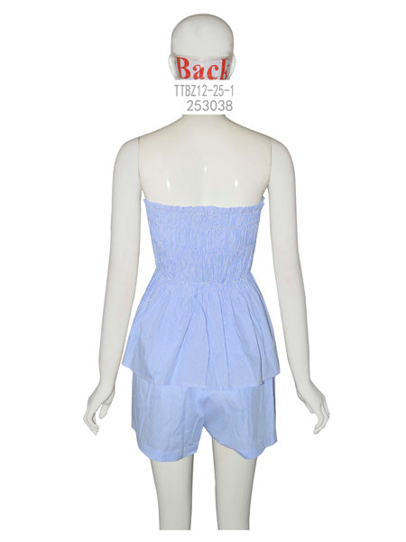 Smocked Strapless