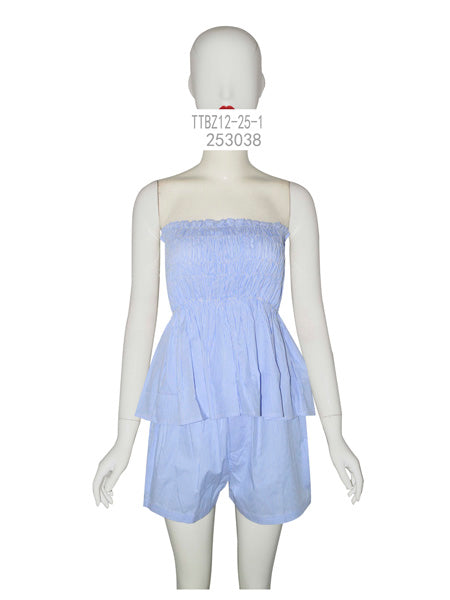 Smocked Strapless