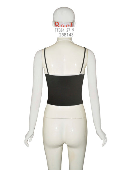 Black Cami Crop Top