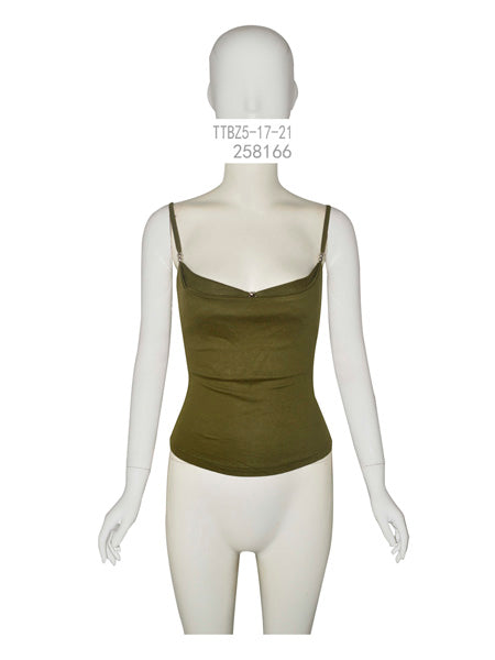 Cami Top with Spaghetti Straps