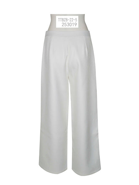 Wide-Leg Casual Pants