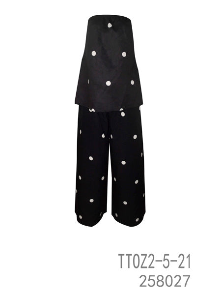 Black Polka Dot Co-ord Set